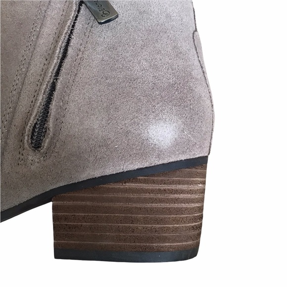 Blondo Ida Mushroom Suede Waterproof Bootie - Picture 7 of 10